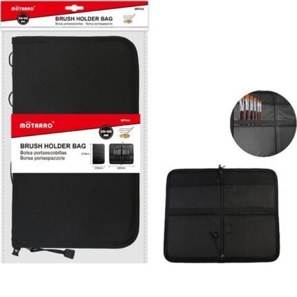 Θήκη για Πινέλα Μαύρη 37x42 cm Motarro MP044