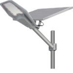Ηλιακός Προβολέας Δρόμου LED 200W Με Βραχίωνα Στήριξης