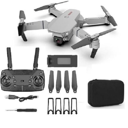 Drone 4K HD Διπλή Κάμερα WiFi Ισχυρή Μπαταρία - Fly 200M Allcaca E88