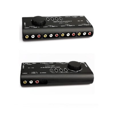 Επιλογέας Audio Video Switch 4 Input 1 Output Andowl Q-AU51