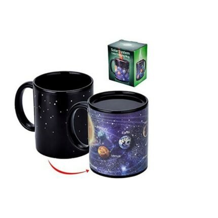 Κούπα από Πορσελάνη Solar System Μαύρη 300ml