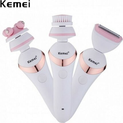 Kemei Σετ Αποτρίχωσης Epilator για Πρόσωπο & Σώμα ΚΜ-7203