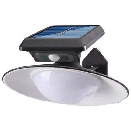 Ηλιακό Φωτιστικό 10W Led Αδιάβροχο Επιτοίχιο