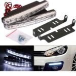 Running Lights Αδιάβροχα Φώτα Daytime Ημέρας Αυτοκινήτου LED Universal 12V 5W 15.6cm 2τμχ