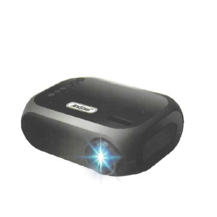 Projector Mini Led 800Lumens, 1920×1080 FHD Hdmi / vga / usb / av / sd / Μαύρο Andowl QHD100 Home