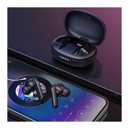 Hoco ES54 Gorgeous In-ear Bluetooth Handsfree Ακουστικά με Θήκη Φόρτισης Μαύρα