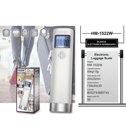 Hoomei Ζυγαριά Αποσκευών HM-1522W Λευκή