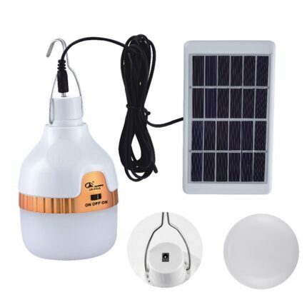 Ηλιακή Λάμπα Led με Πάνελ 5W