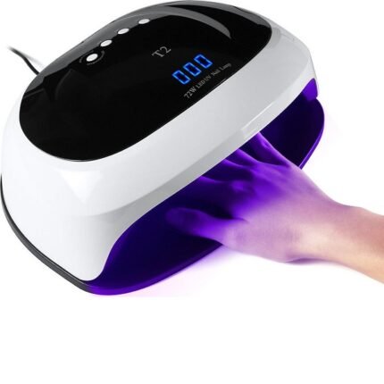 Φουρνάκι Νυχιών T2 White/Black UV / LED 72W