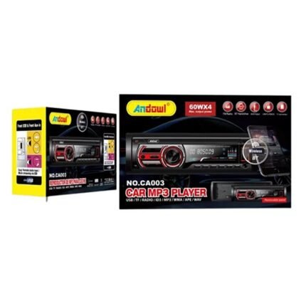 Ηχοσύστημα Αυτοκινήτου Universal 1DIN (Bluetooth/USB/AUX) CA003 Andowl