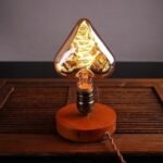 Λάμπα LED Καρδιά για Ντουί E27 4W 2500K Θερμό Λευκό 350lm Universo CU-OC
