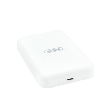 Power Bank MagSafe 6000mAh με Θύρα USB-C Λευκό &Μαύρο Q-MG6001