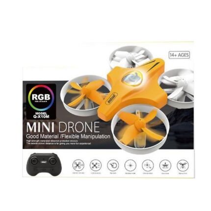 Drone Παιδικό χωρίς Κάμερα με Φωτάκια RGB 14+ Andowl Q-X10M