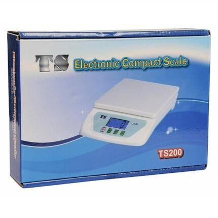 TS200 Ψηφιακή Ζυγαριά Κουζίνας 1gr/10kg Μπλε