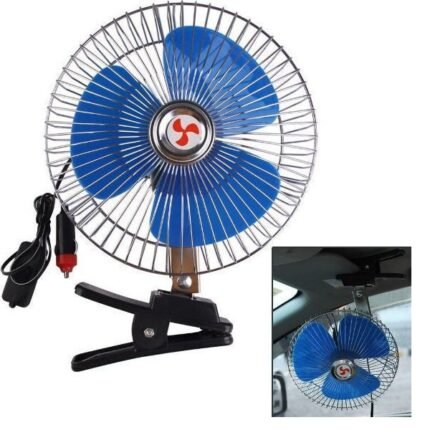 Φορητός Ανεμιστήρας Αυτοκινήτου 25cm 12v (3586)