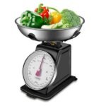 Ζυγαριά Κουζίνας Αναλογική 20gr/3kg Μαύρη Hoomei HM-1232