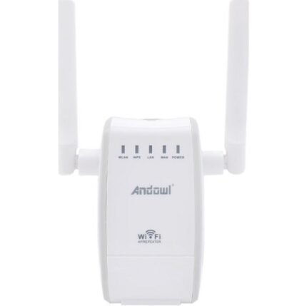 Extender WiFi Single Band (2.4GHz) 300Mbps με 2 Θύρες Ethernet Andowl Q-A225