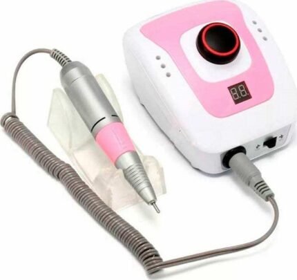 DM 206 Τροχός Νυχιών Ρεύματος 35000rpm με Πεντάλ σε Ροζ Χρώμα 65W