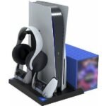 iPega Βάση Φόρτισης και Ψύξης κατάλληλη για PS4 / PS5 Μαύρο