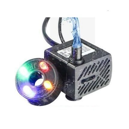 Αντλία με φωτισμό led 3W για σιντριβάνι ή ενυδρεία AYS-226