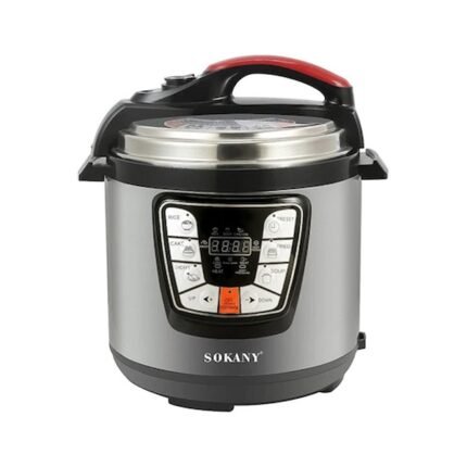 Πολυμάγειρας 1000W με Χωρητικότητα 6lt Ασημί Sokany SK-2401