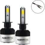 Λάμπες Αυτοκινήτου & Μοτοσυκλέτας NovSight H1 LED 6500K Ψυχρό Λευκό 9-32V 72W 2τμχ A315-S2-H1
