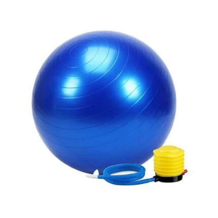 Μπάλα Pilates 55cm με Τρόμπα Μπλε 05004HTF50BL 