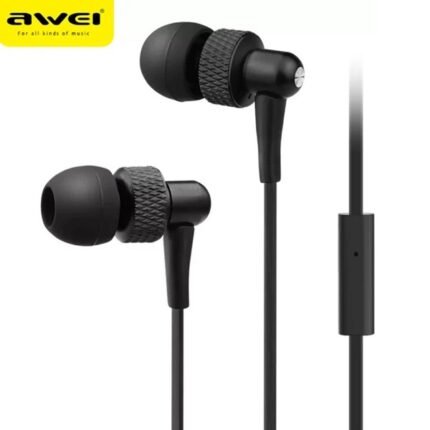 Awei ES-390i In-ear Handsfree με Βύσμα 3.5mm Μαύρο