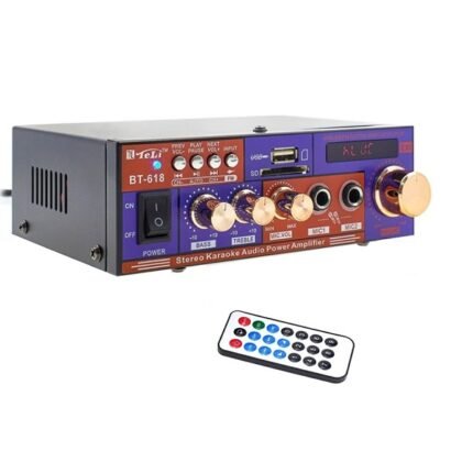 Ενισχυτής Karaoke Λειτουργία με Bluetooth FM USB TF AUX