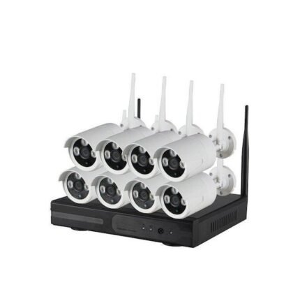 κάμερες ασύρματες ΚΙΤ NVR HD JORTAN FULL 8 WIFI IP