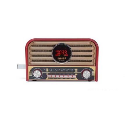 Επαναφορτιζόμενο ραδιόφωνο Retro – M2032BT – 020327