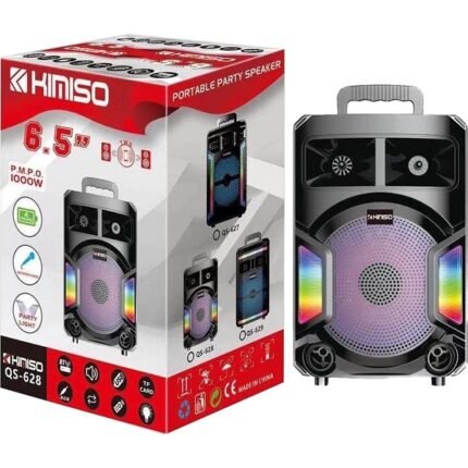 Ηχείο με λειτουργία Karaoke QS-628 σε Μαύρο Χρώμα