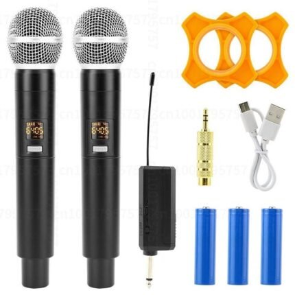 Andowl Ασύρματο Μικρόφωνο Q-MIC002 Set Χειρός Φωνής
