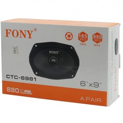 Ηχεία Αυτοκινήτου Σετ PerVoi 6×9″ με 165W RMS Woofer CTC-6981