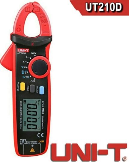 Αμπεροτσιμπίδα Ψηφιακή Uni-T 200A AC UT210D True RMS