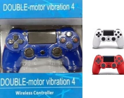Double Motor Vibration 4 Ασύρματο Gamepad για PS4 Μπλε