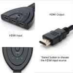HDMI SWITCH BOX 3 Συσκευών MGLSW03