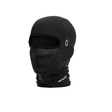 Motowolf Full Face Μπαλακλάβα Αναβάτη Μοτοσυκλέτας από Πολυεστέρα Μαύρο Χρώμα