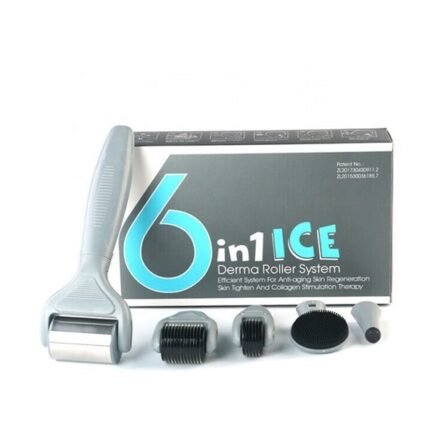 ICE Derma Roller Σετ με βελόνες τιτανίου 6 σε