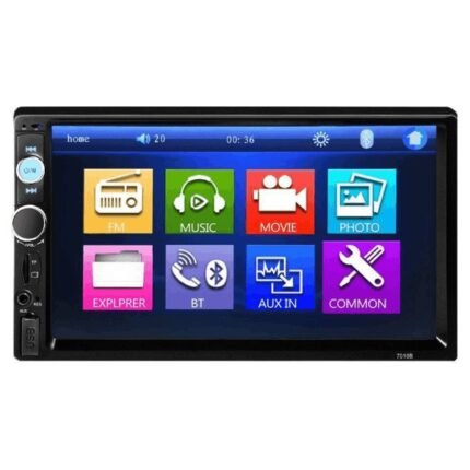 Ηχοσύστημα Αυτοκινήτου 2DIN (Bluetooth/USB/AUX) με Οθόνη Αφής 7" 7010B