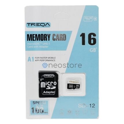 κάρτα μνήμης SDHC 16GB Class 10 U1 A1 UHS-I με αντάπτορα Treqa