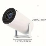 Projector 4K HD με Wi-Fi και Ενσωματωμένα Ηχεία Λευκός HY300