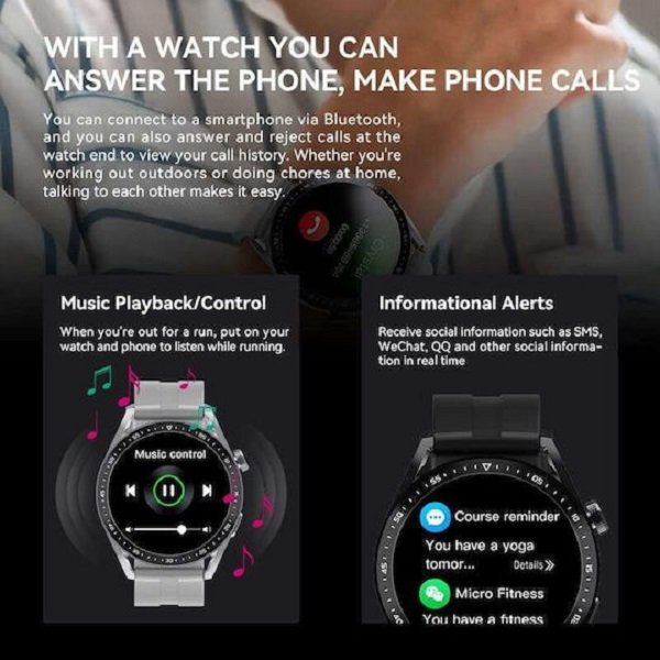 Smartwatch HW23 PRO Μαύρο
